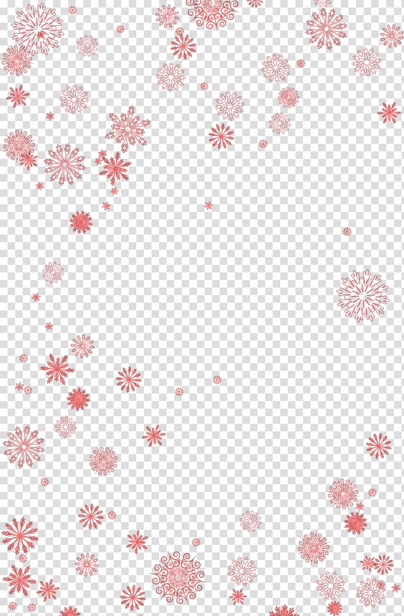 Pink Snowflake, Dream pink snowflake transparent background PNG clipart