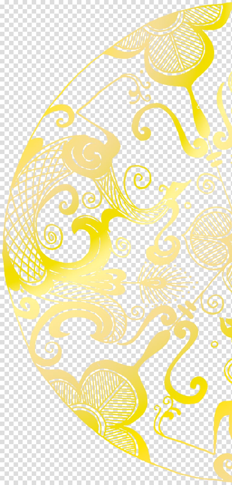 Mooncake Yellow, Elegant yellow moon cake design transparent background PNG clipart