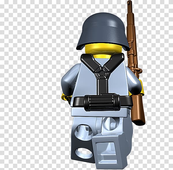 Second World War Lego minifigure BrickArms Toy, others transparent background PNG clipart