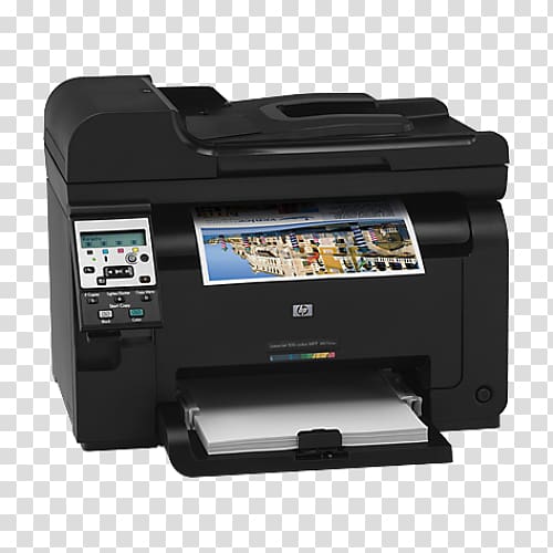 Hewlett-Packard HP LaserJet Pro 100 M175 Multi-function printer, hewlett-packard transparent background PNG clipart