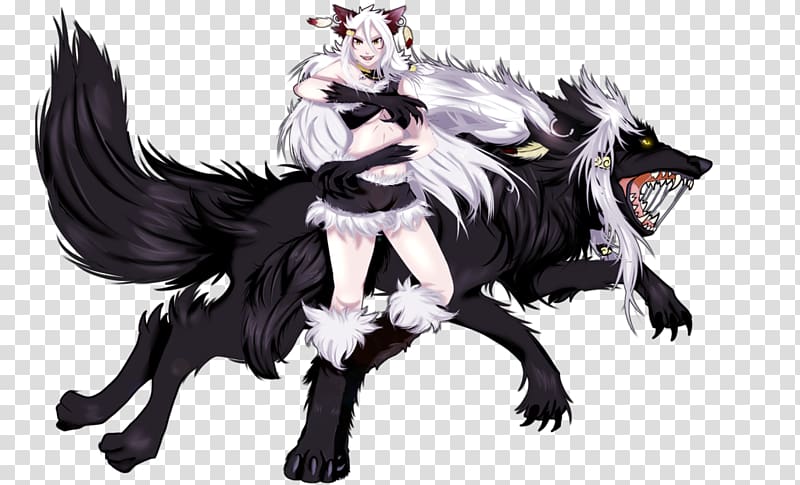 Fairy Tail Drawing Gray wolf Anime, snow wolf transparent background PNG clipart