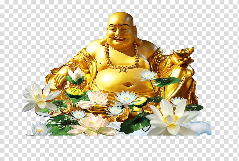Laughing Buddha illustration, Maitreya Buddhahood Bodhisattva Buddhism Amitu0101bha, Buddha transparent background PNG clipart