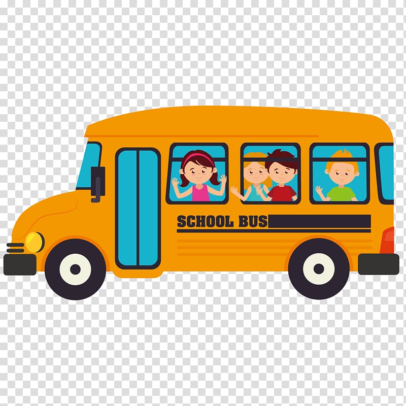 School Bus , School bus Transport, Cartoon school bus transparent background PNG clipart