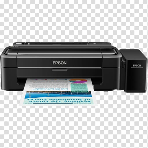Inkjet printing Printer Epson Color printing, ink jet transparent background PNG clipart