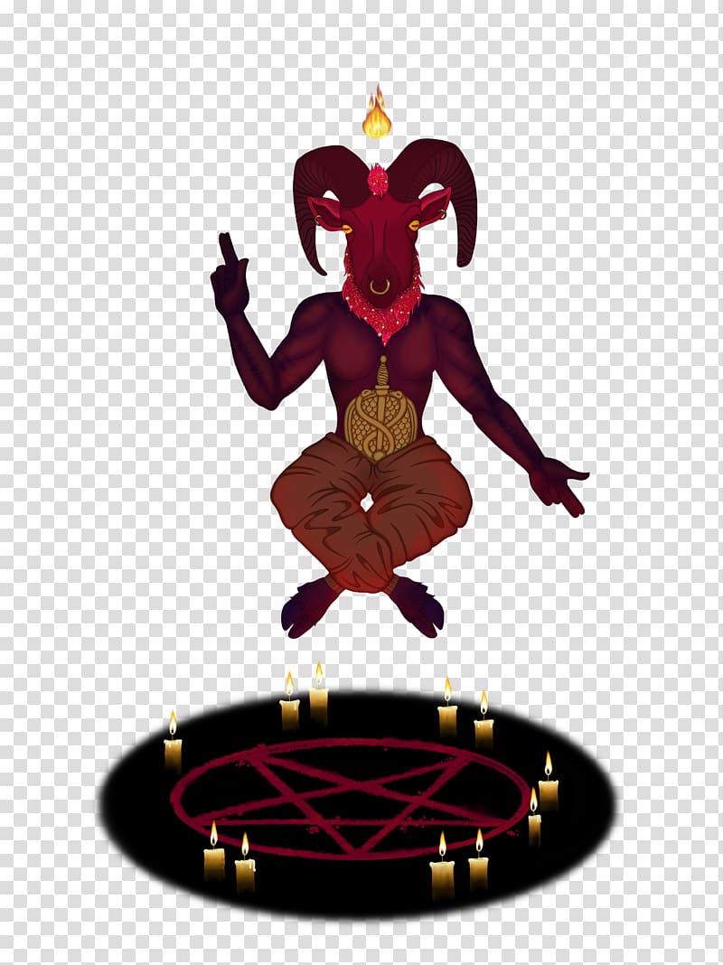 Fiction Character Recreation, baphomet transparent background PNG clipart