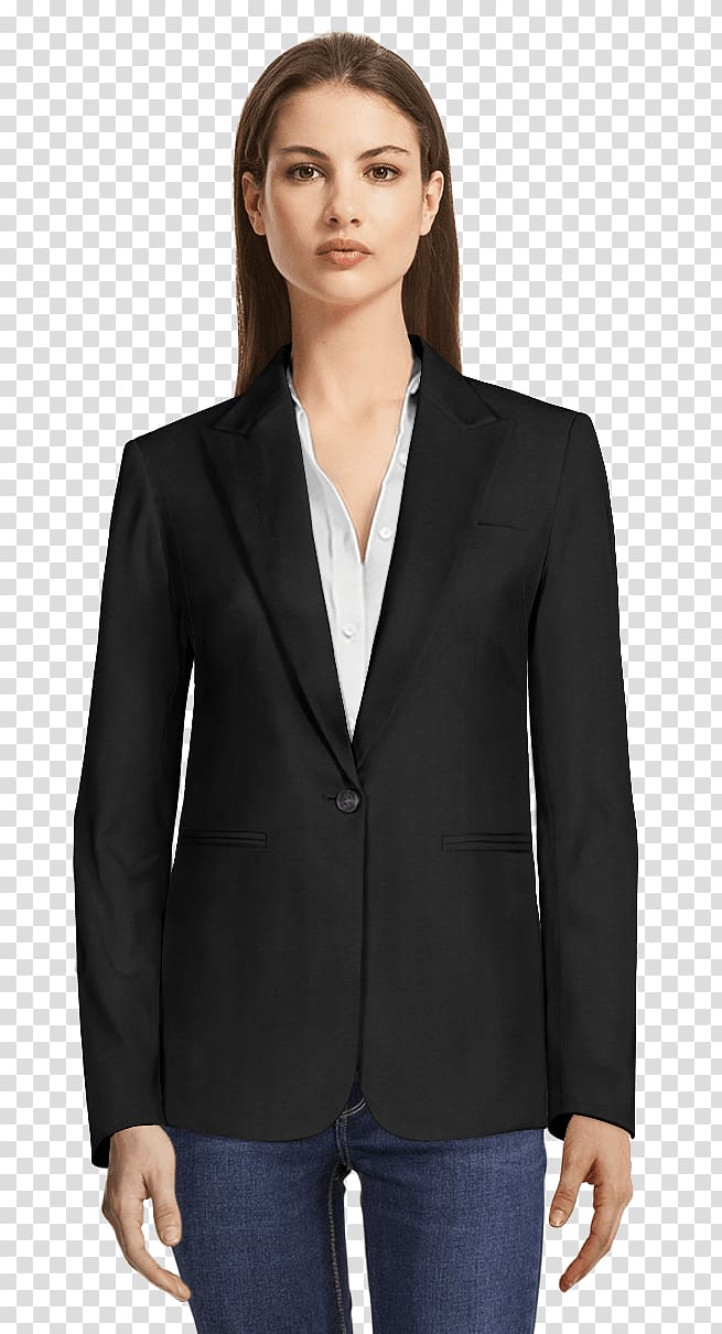 Blazer T-shirt Tuxedo Suit Clothing, blazer for women transparent background PNG clipart