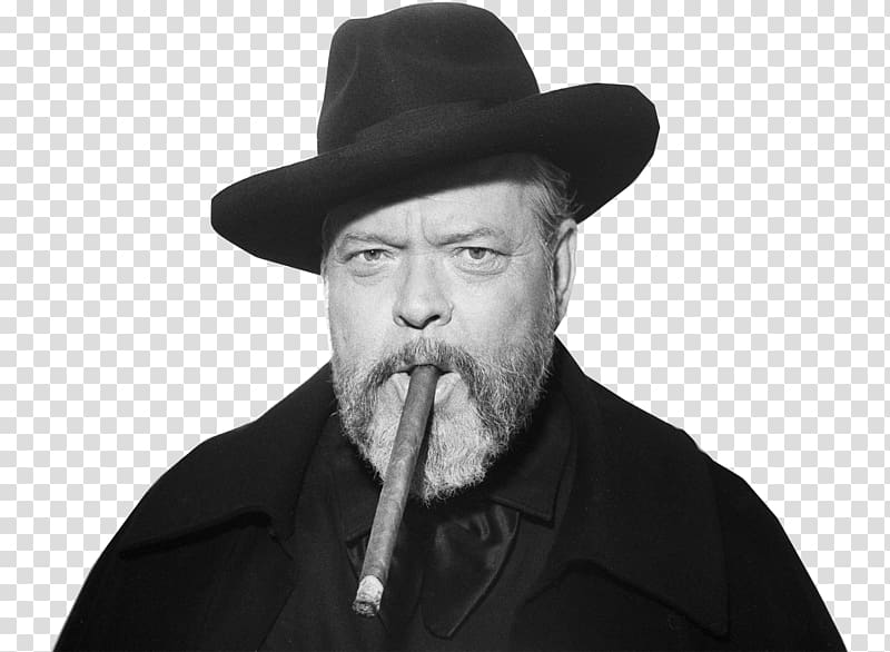 This is Orson Welles Citizen Kane Film The War of the Worlds, cigare transparent background PNG clipart