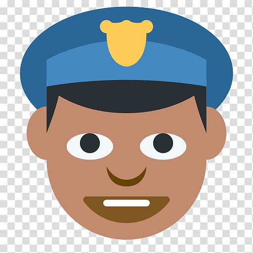 The Emoji Movie Social media Police officer, policeman transparent background PNG clipart