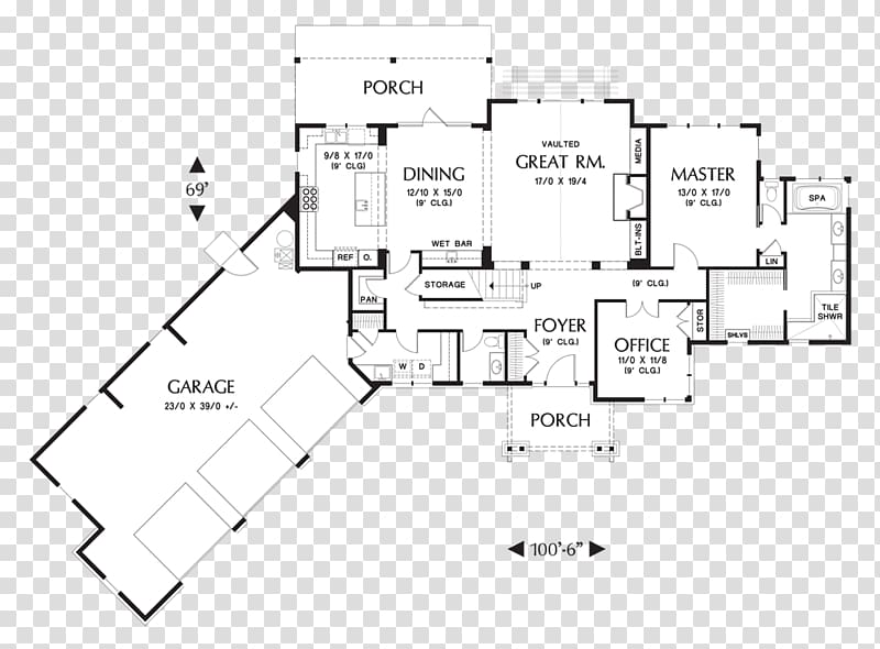 Floor plan House plan Bonus room, house arrangement transparent background PNG clipart