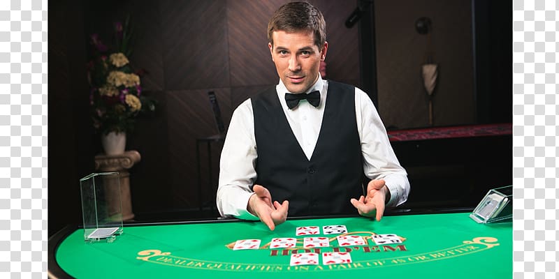 Poker dealer Texas hold \'em Croupier Casino, casino dealer transparent background PNG clipart