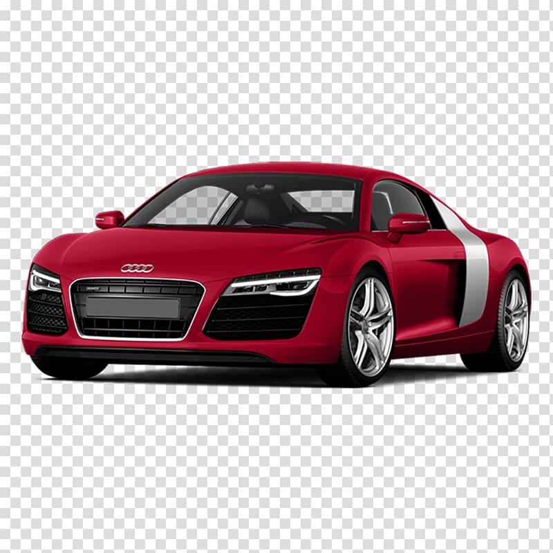 2014 Audi R8 Car Audi Quattro V10 engine, red,side,car,Audi r8 transparent background PNG clipart