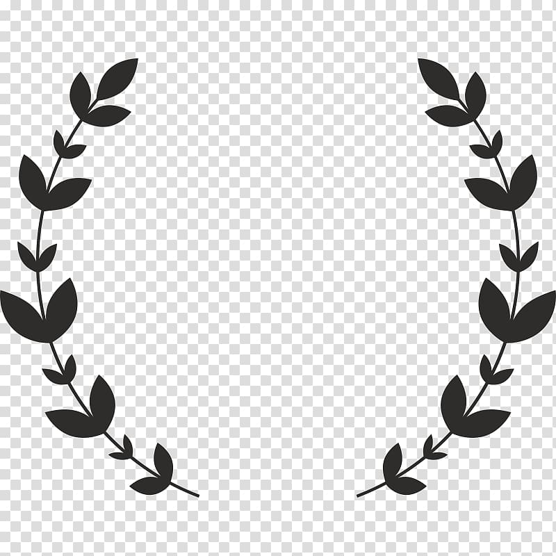 Wreath Symbol T-shirt Logo, design transparent background PNG clipart