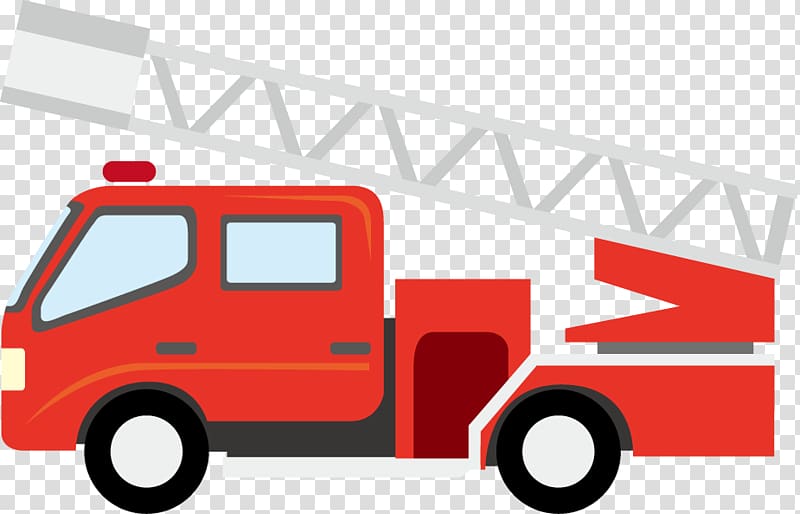 Fire engine Fire station , kid transparent background PNG clipart