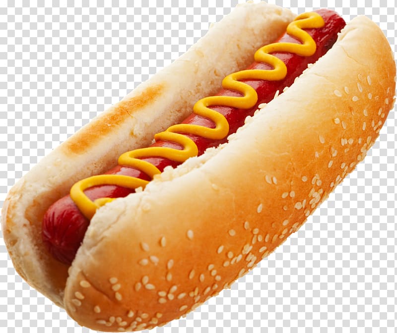bun with hot dog, Coney Island hot dog Sausage Chicago-style hot dog Chili dog, Hot dog transparent background PNG clipart
