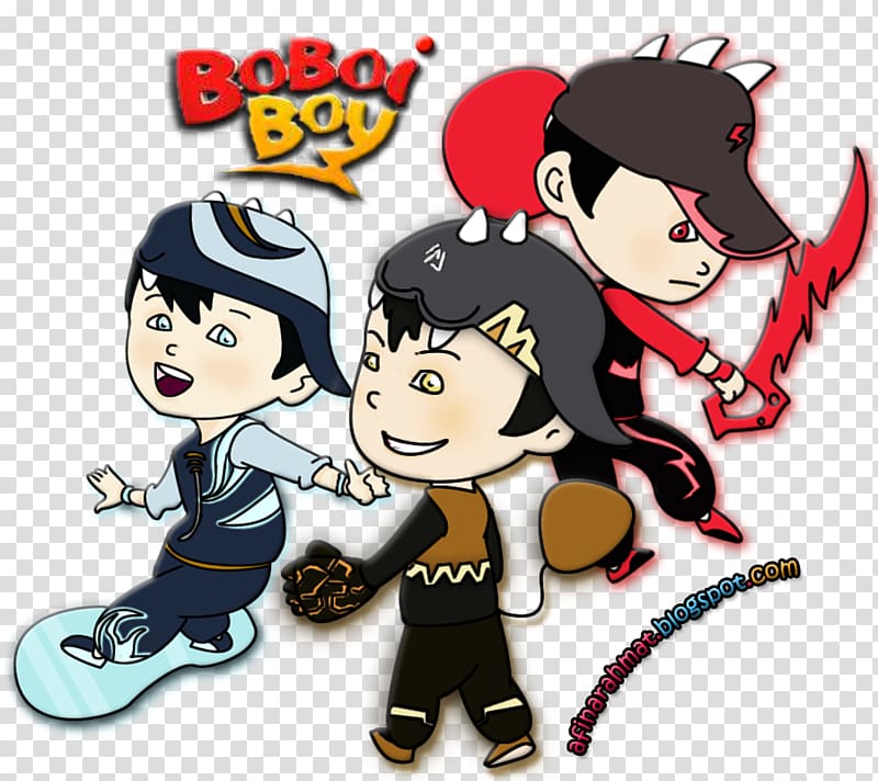 Illustration Product Fiction Animated cartoon Character, boboiboy transparent background PNG clipart
