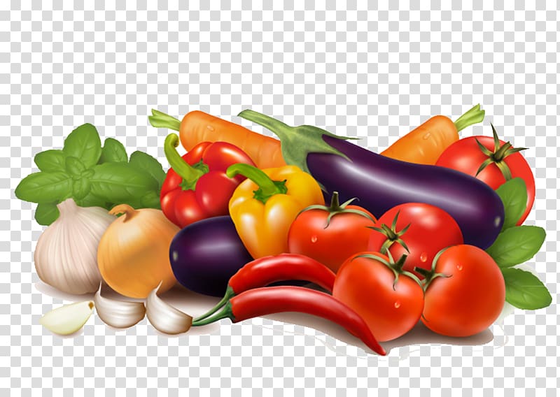 vegetables illustration, Leaf vegetable Illustration, Fresh fruits and vegetables transparent background PNG clipart