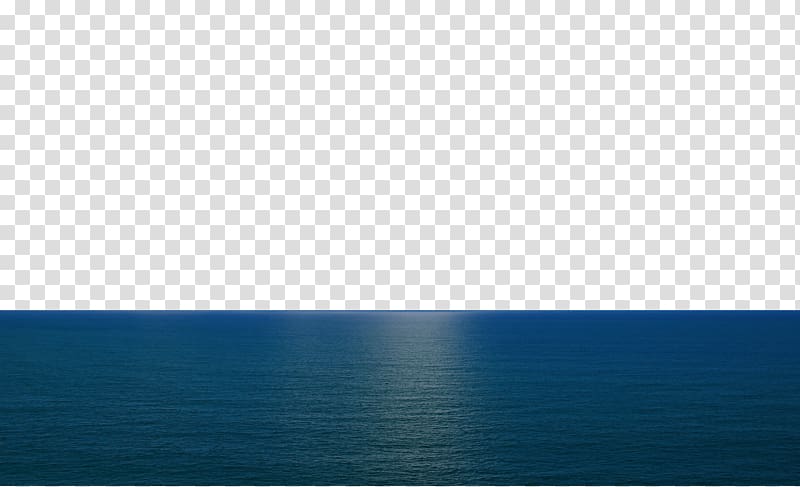 Blue Sky Sea , Sea transparent background PNG clipart