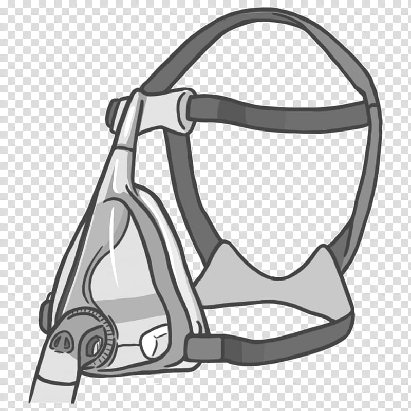 Tracheotomy Nose Tracheal intubation Medical ventilator Respirator, nose goggles transparent background PNG clipart