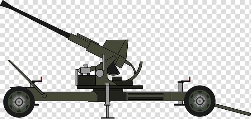 Bofors 40 mm gun Cannon Artillery , artillery transparent background PNG clipart