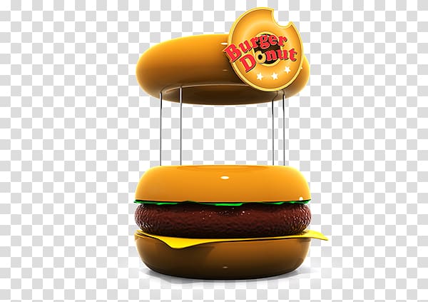 Cheeseburger Luther Burger Hamburger Donuts Design, doughnut burger transparent background PNG clipart