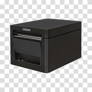 Thermal printing Point of sale Label printer RS-232, printer transparent background PNG clipart thumbnail