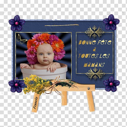 Toddler Frames Purple Infant Flower, maman transparent background PNG clipart