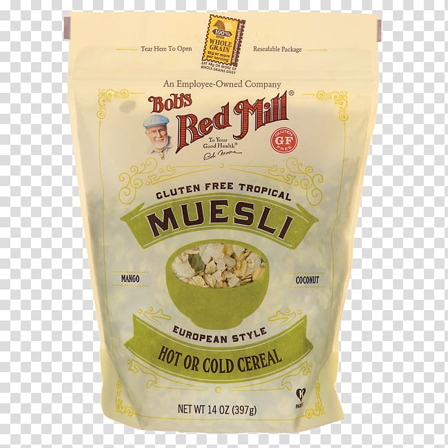 Muesli Breakfast cereal Swiss cuisine Bob\'s Red Mill, breakfast transparent background PNG clipart