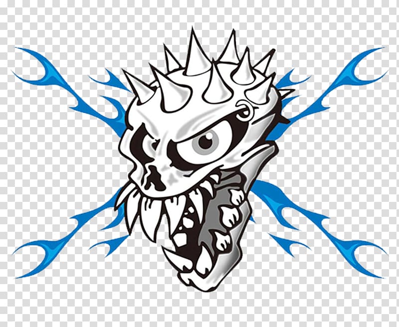 Skull Evil , Evil skull transparent background PNG clipart