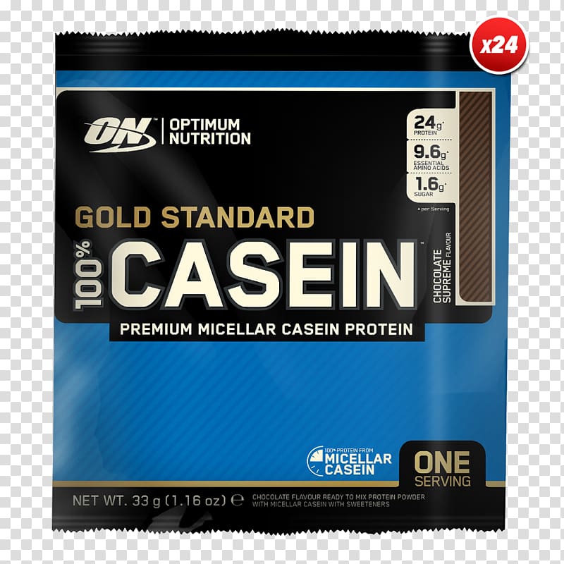 Optimum Nutrition Gold Standard 100% Casein Bodybuilding supplement Protein Micelle, protein transparent background PNG clipart