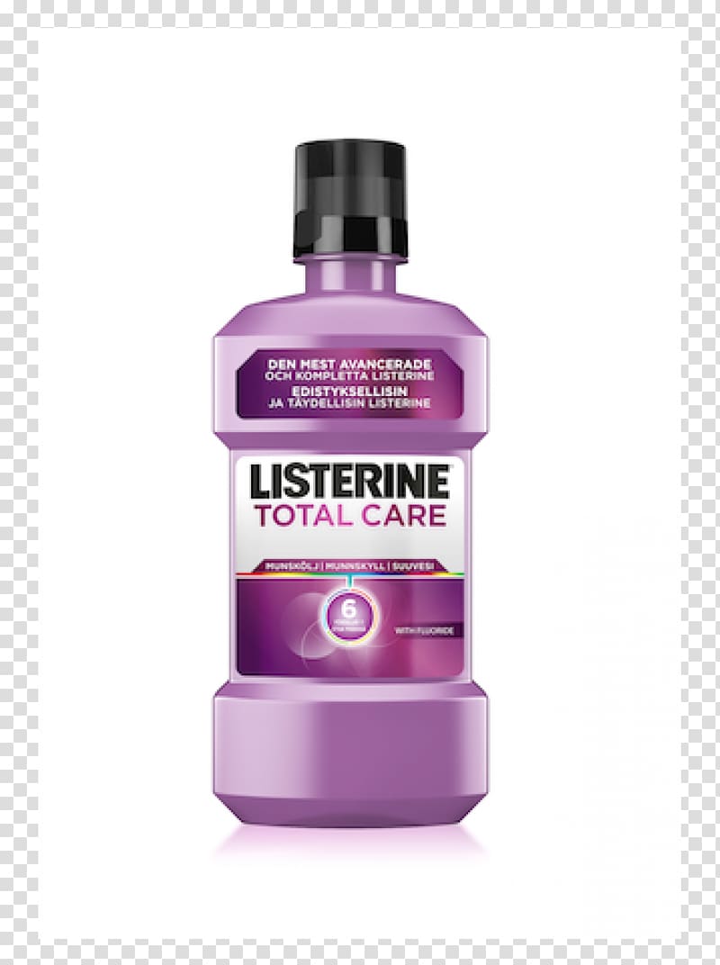 Listerine Mouthwash Listerine Total Care Milliliter, toothpaste transparent background PNG clipart