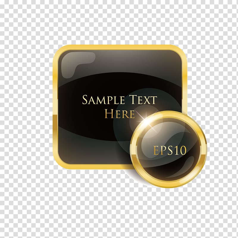 Button Typeface Font, New dazzling button transparent background PNG clipart