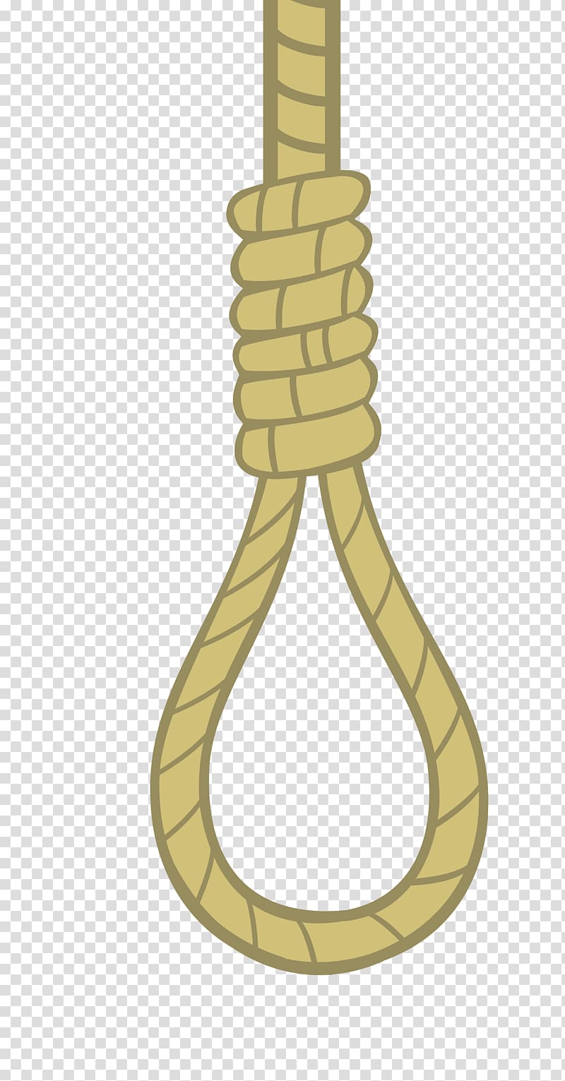 brown hanging rope , Noose Hangman\'s knot Animation , Noose transparent background PNG clipart