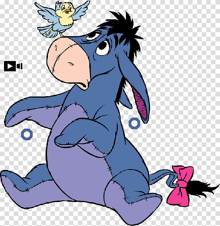 Eeyore Winnie-the-Pooh Piglet Tigger Hundred Acre Wood, winnie the pooh transparent background PNG clipart