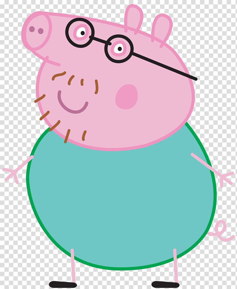 Daddy Pig Mummy Pig George Pig Granny Pig, pig transparent background PNG clipart