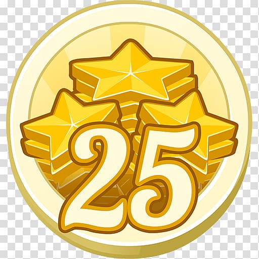 Gold Badge Guy Erma and the Son of Empire Star, 25 anniversary anniversary badge transparent background PNG clipart