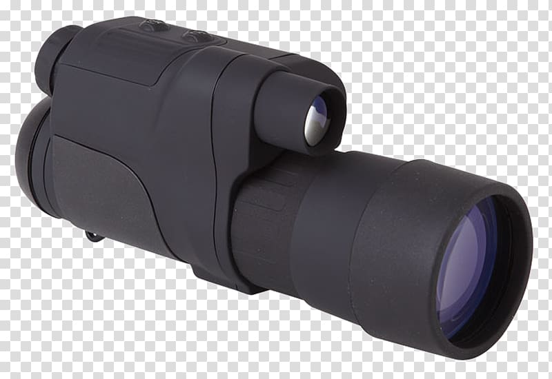 Monocular Night vision device Optics Infrared, monocular transparent background PNG clipart