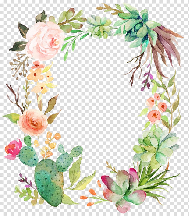 white and green floral border , Wedding invitation Baby shower Textile Quilting Bridal shower, Fresh garland transparent background PNG clipart