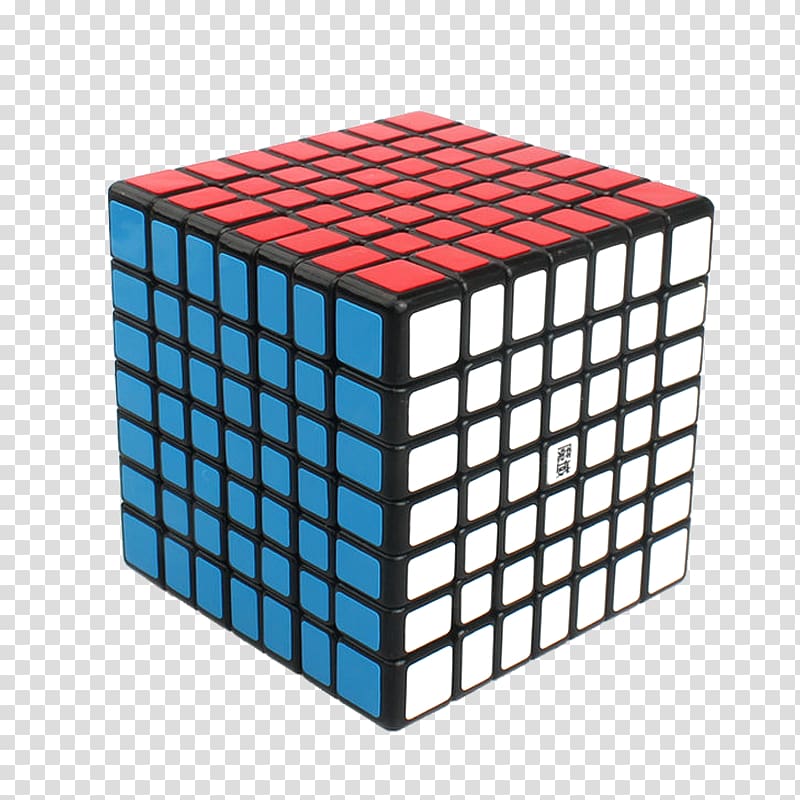 Rubik's Cube V-Cube 7 Puzzle cube, cube transparent background PNG clipart