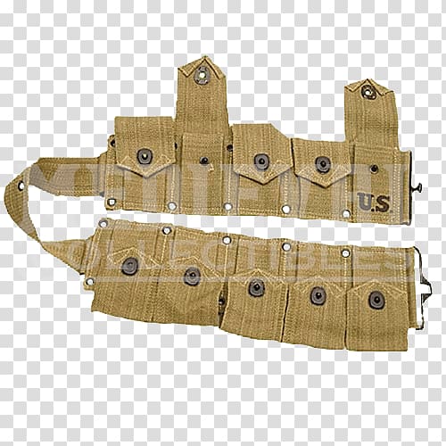 Belt Ammunition Cartridge M1 Garand Gun Holsters, belt transparent background PNG clipart
