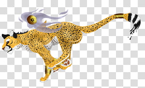 Cheetah Giraffe Big cat Terrestrial animal, cheetah transparent background PNG clipart thumbnail