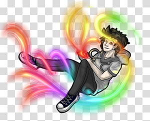 Legendary creature Desktop Cartoon Computer, Computer transparent background PNG clipart thumbnail