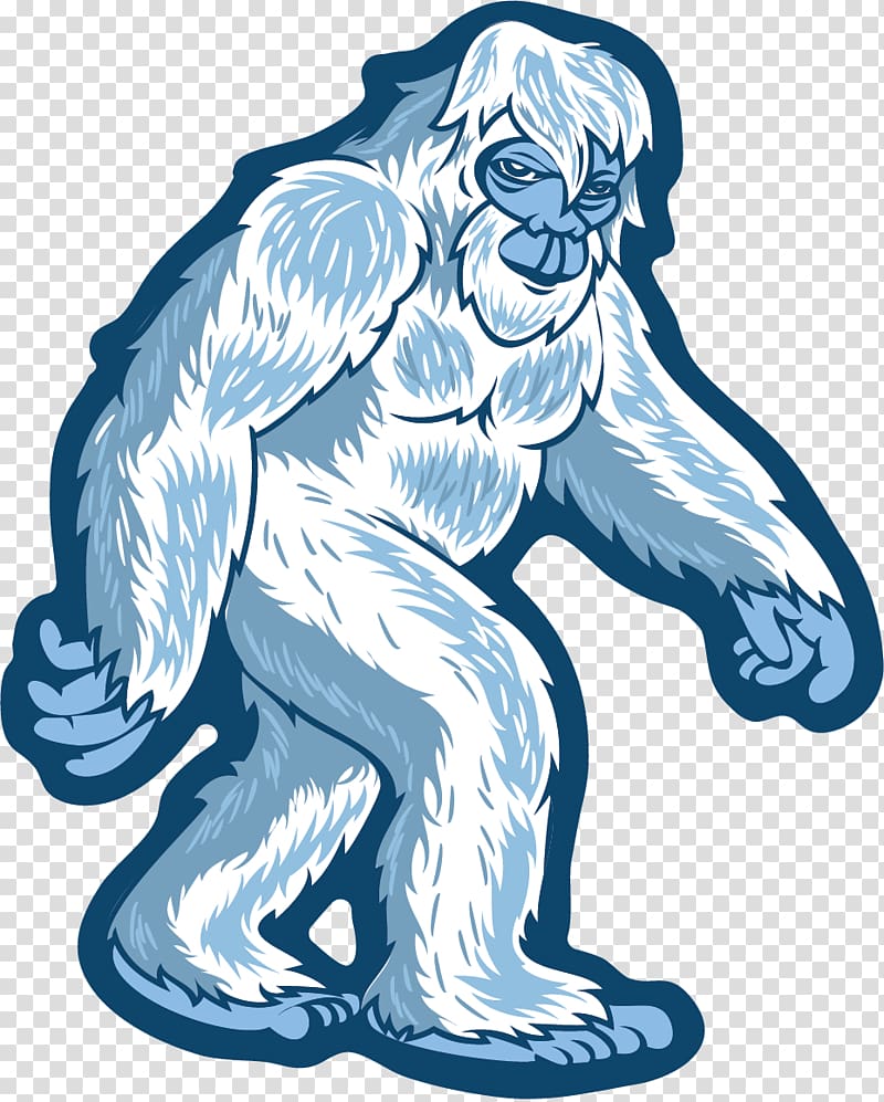 Yeti Roadie 20 Sticker Yeti Attack!, Abominable Snowman Applique transparent background PNG clipart