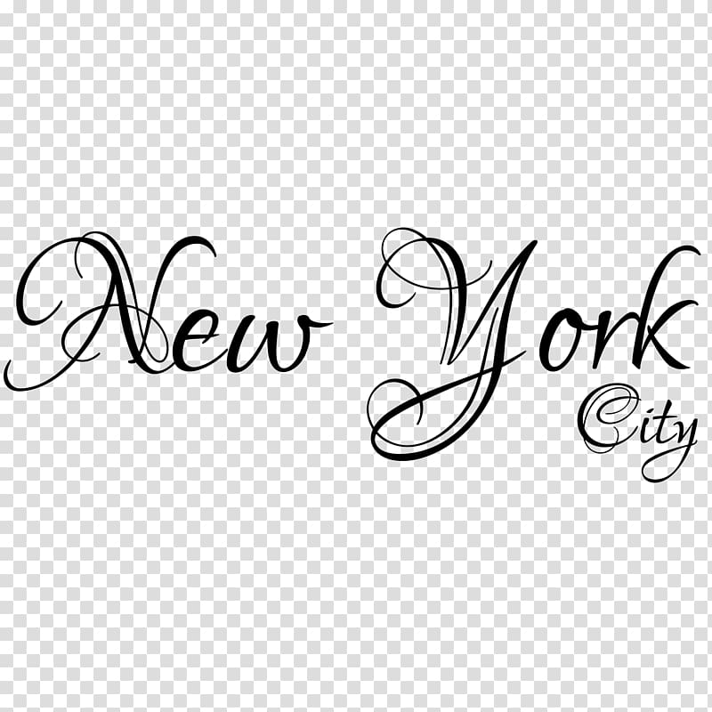 New York City Art Word Watercolor painting, words transparent background PNG clipart