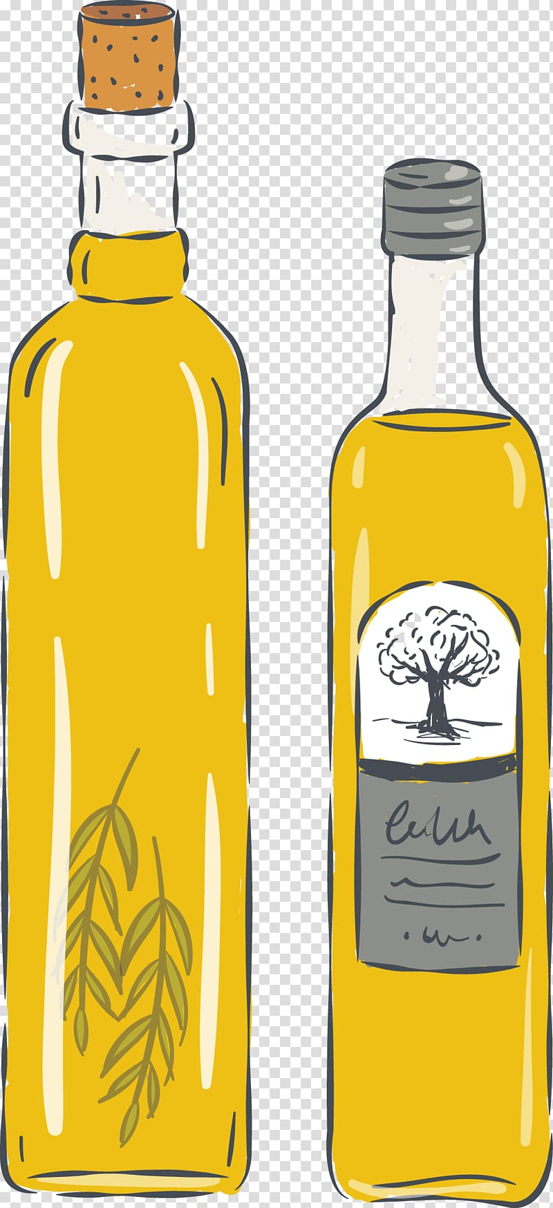 Olive oil Liqueur Bottle, olive oil transparent background PNG clipart
