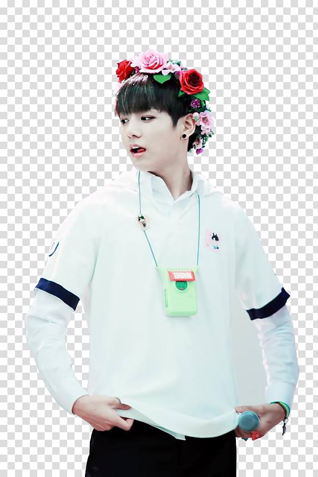 BTS Crown Flower Wreath Dope, crown transparent background PNG clipart