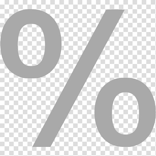 Percentage Symbol Computer Icons Grey Emoji, percentage transparent background PNG clipart