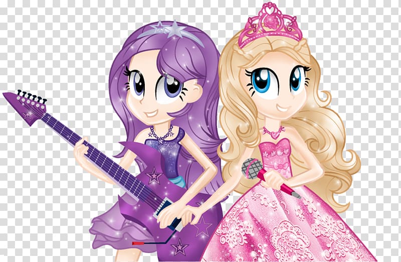 Barbie My Little Pony: Equestria Girls Toy Doll Cartoon, princess barbie transparent background PNG clipart