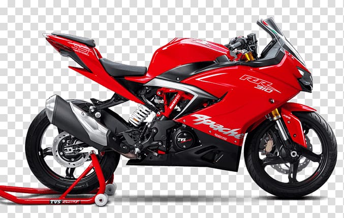 TVS Apache RR 310 Motorcycle TVS Motor Company Honda CBR250R/CBR300R, motorcycle transparent background PNG clipart
