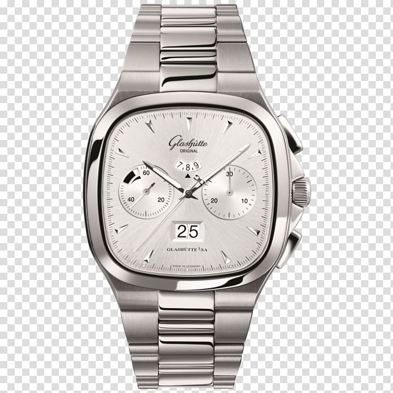 Glashütte Original Rolex Datejust Chronograph, rolex transparent background PNG clipart