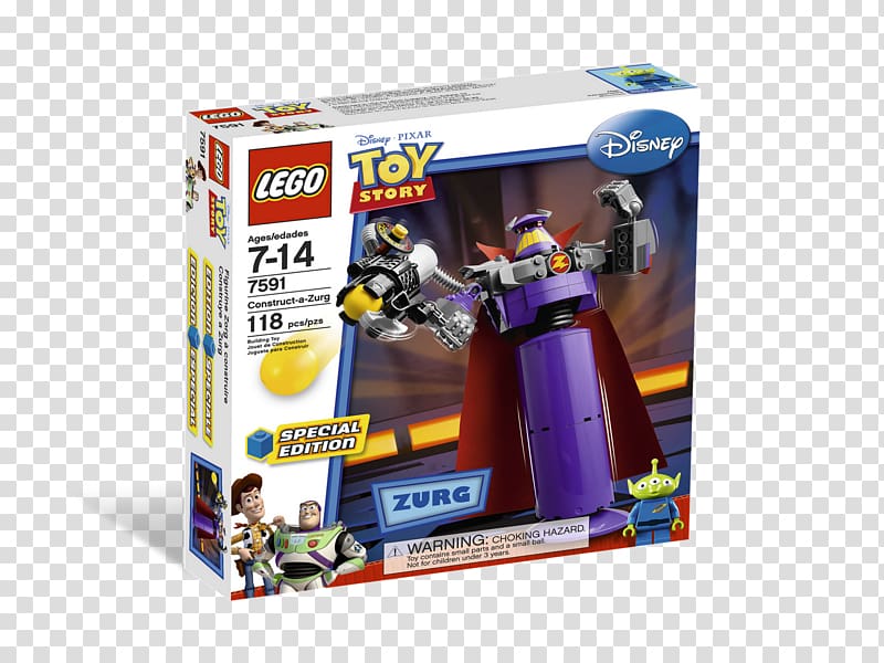 Zurg Buzz Lightyear Lego Toy Story, toy transparent background PNG clipart